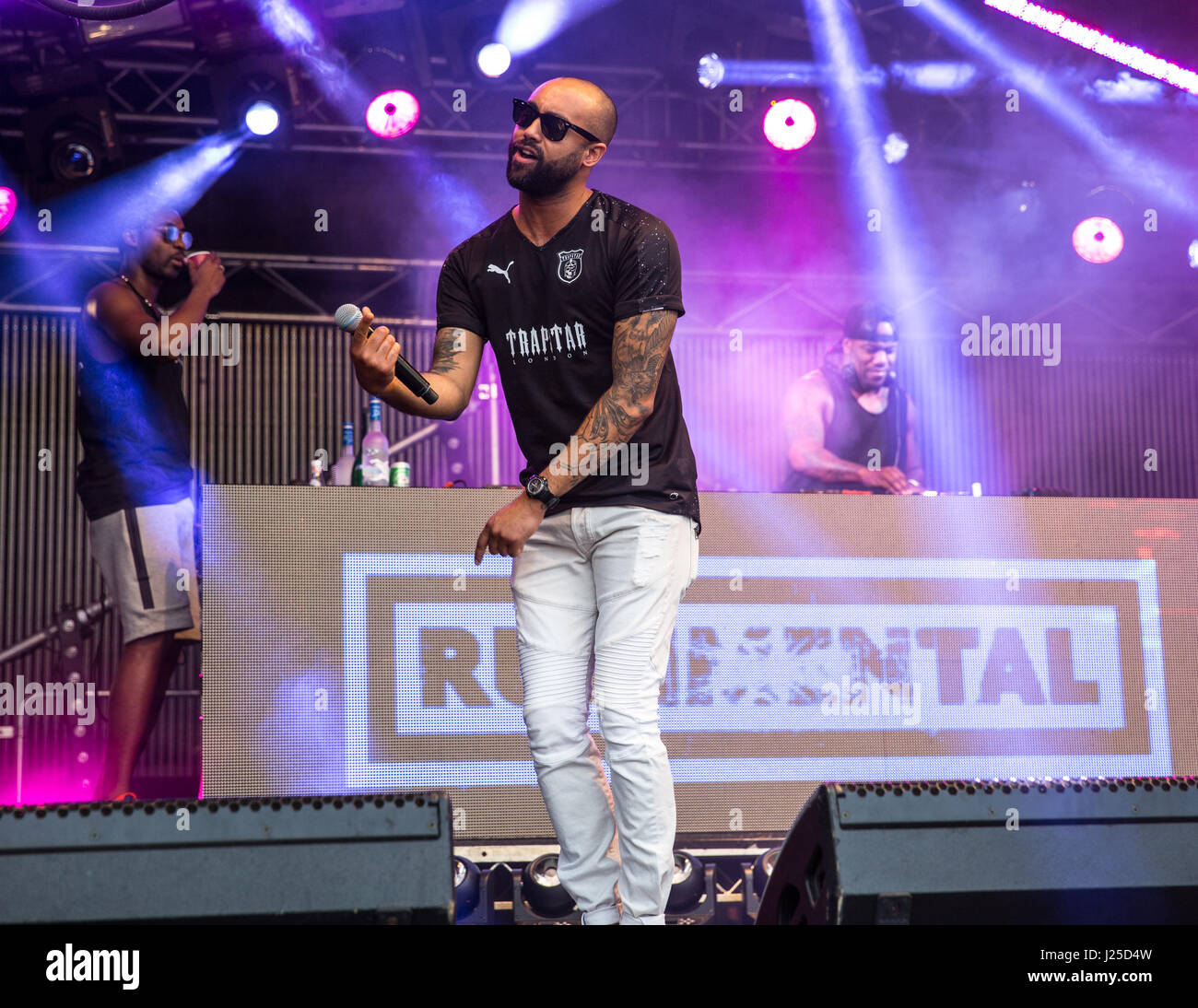 Rudimental perform at the 2017 Australian Formula One (F1) Grand Prix in Melbourne  Featuring: Rudimental Where: Melbourne, Australia When: 25 Mar 2017 Credit: WENN.com Stock Photo