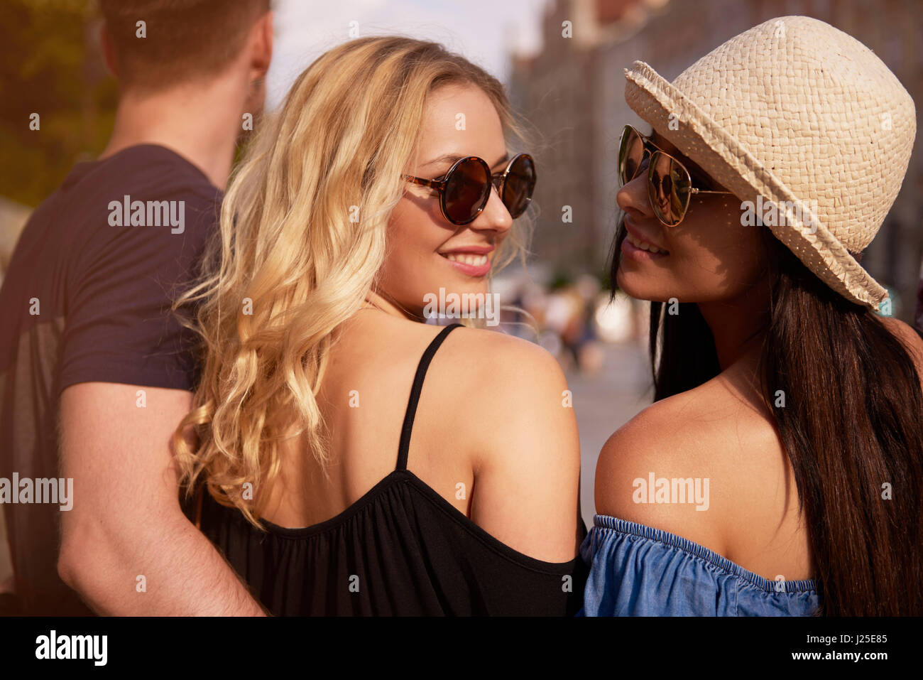 Attractive man rear view hat hi-res stock photography and images - Alamy