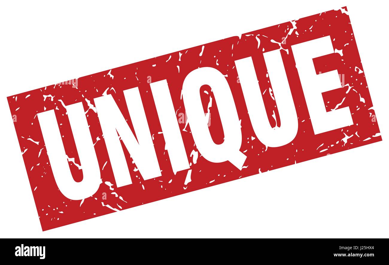 square grunge red unique stamp Stock Vector Image & Art - Alamy