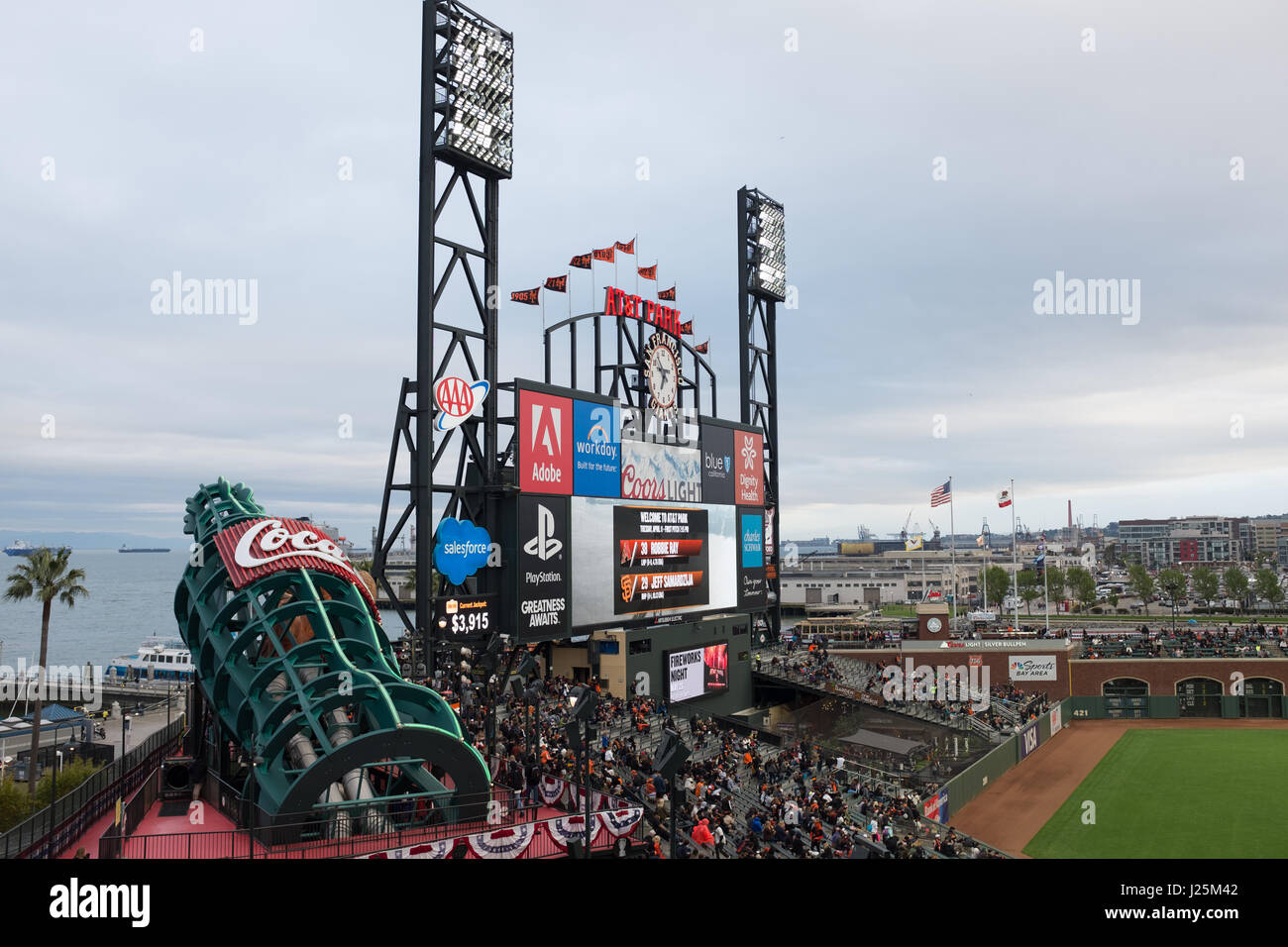 AT&T Park, Ballpark, San Francisco, California Stock Photo - Alamy