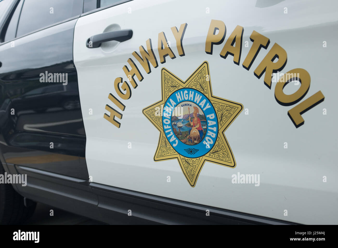 California highway patrol car hires stock photography and images Alamy