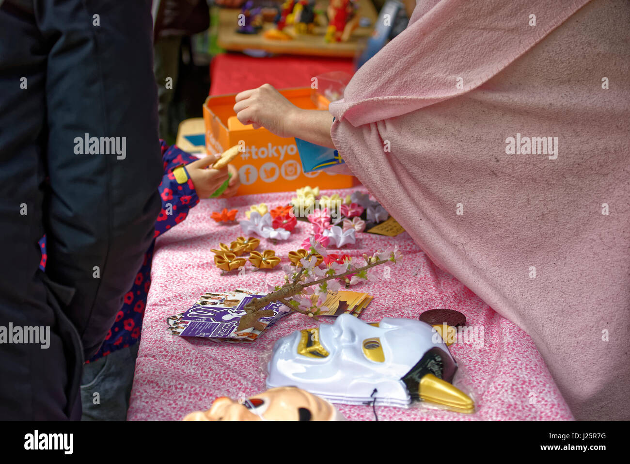 Hiroshima-das Kirschblütenfesti in Hannover Stock Photo - Alamy