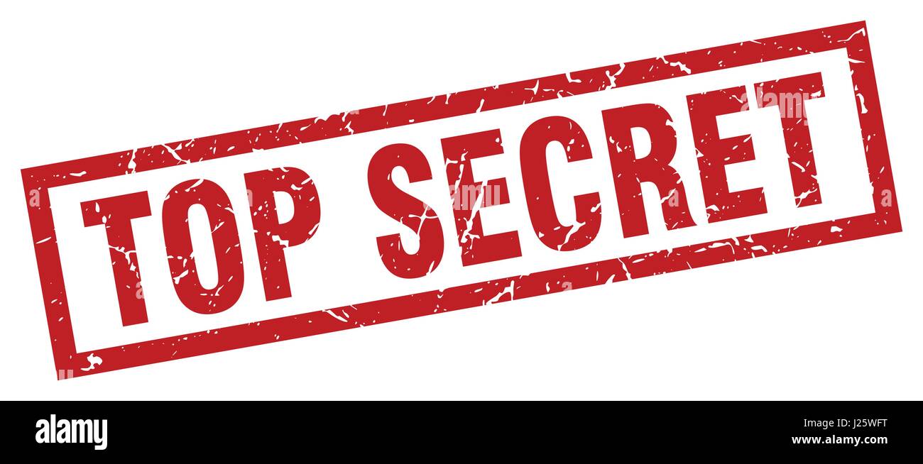 Confidential red square sticker hi-res stock photography and images - Alamy