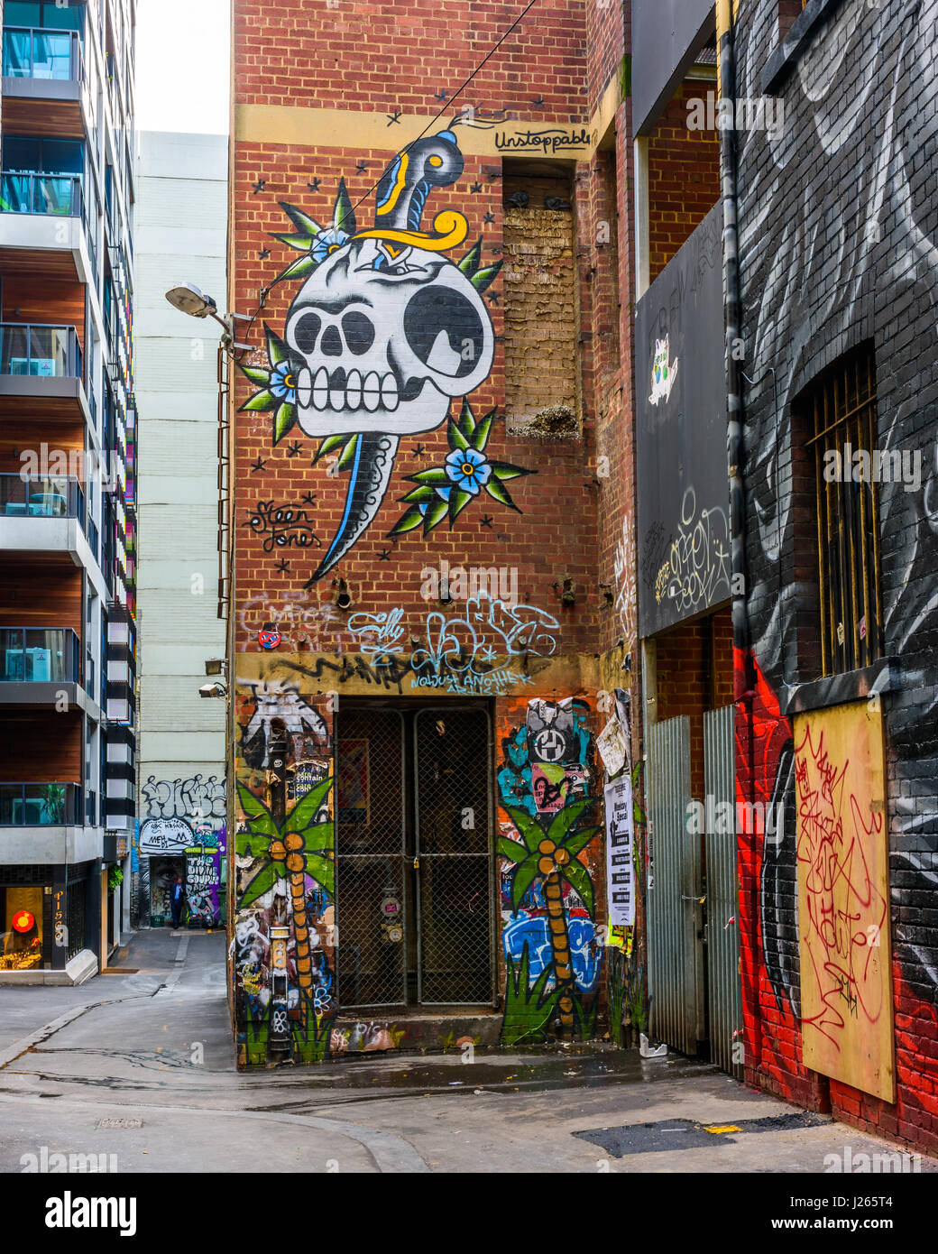 Melbourne Street Art J265T4 