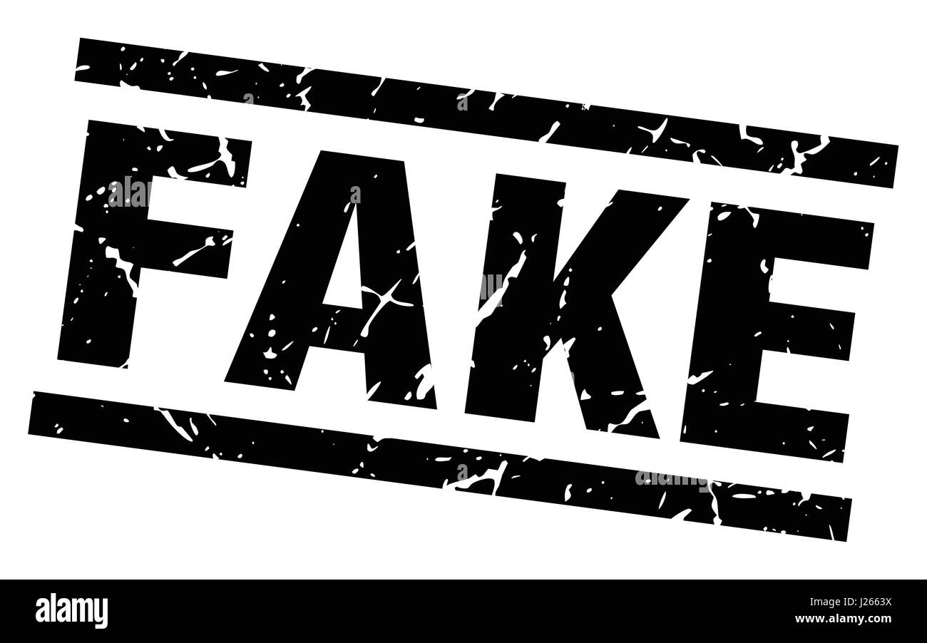 square grunge black fake stamp Stock Vector Image & Art - Alamy