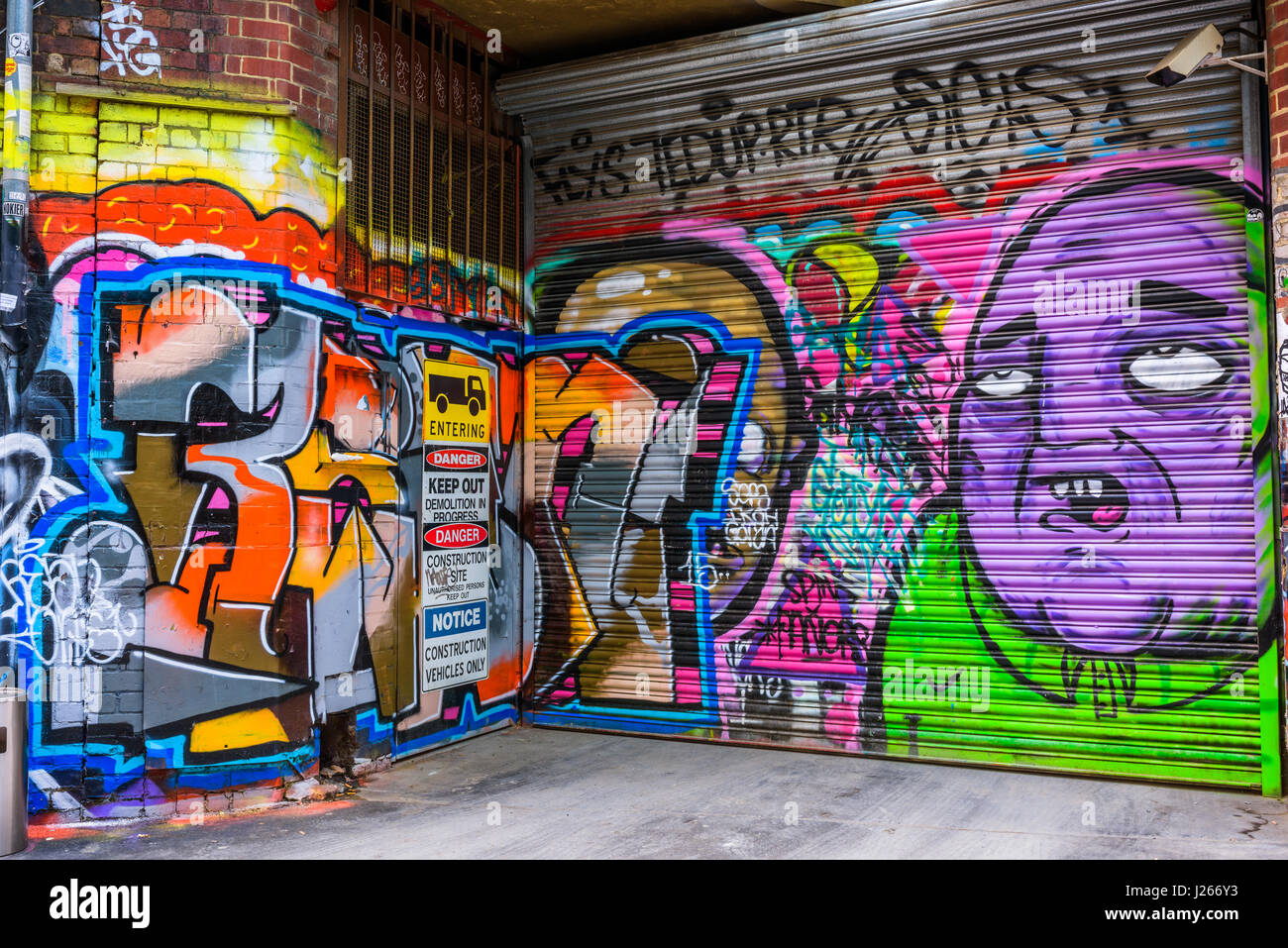 Melbourne street art Stock Photo Alamy