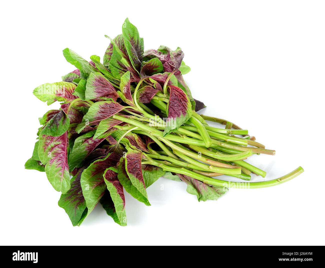 spinach isolated on the white background Stock Photo - Alamy