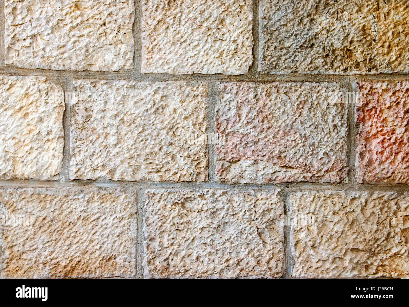 Jerusalem stone wall Stock Photo - Alamy