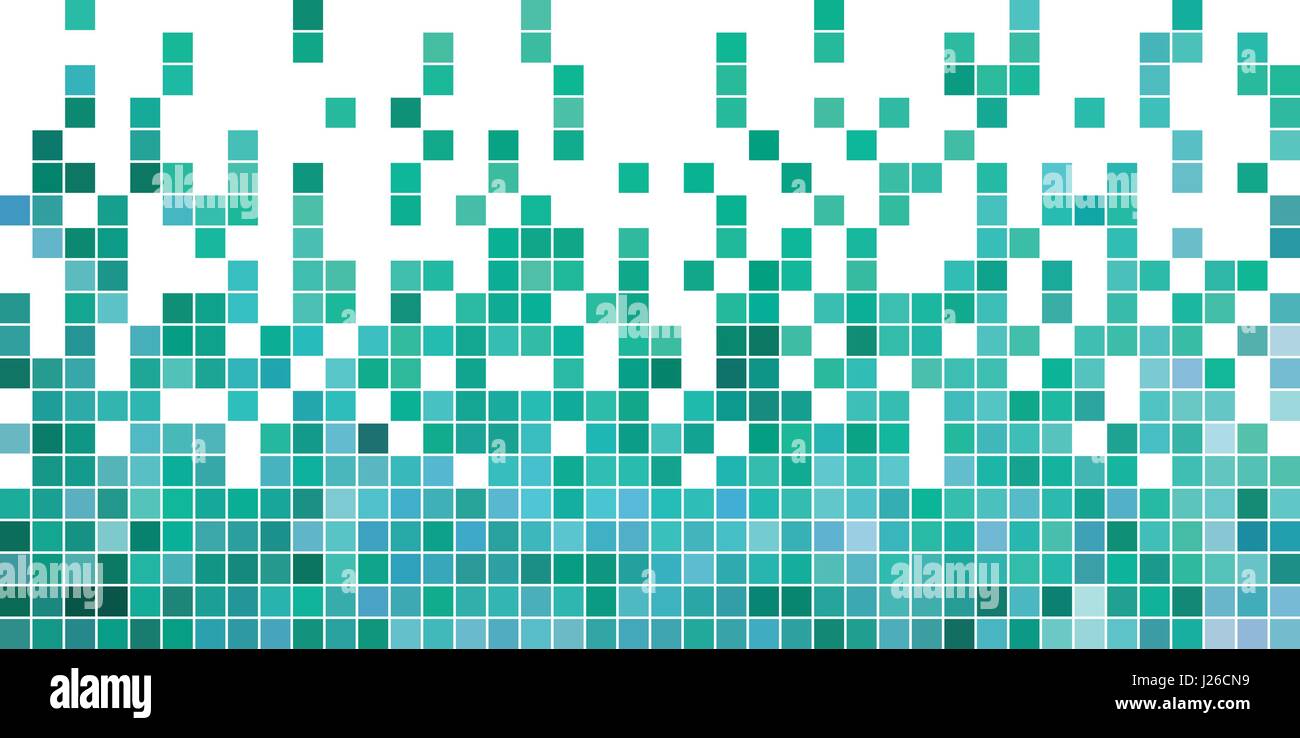 abstract vector square pixel mosaic background Stock Vector Image & Art ...