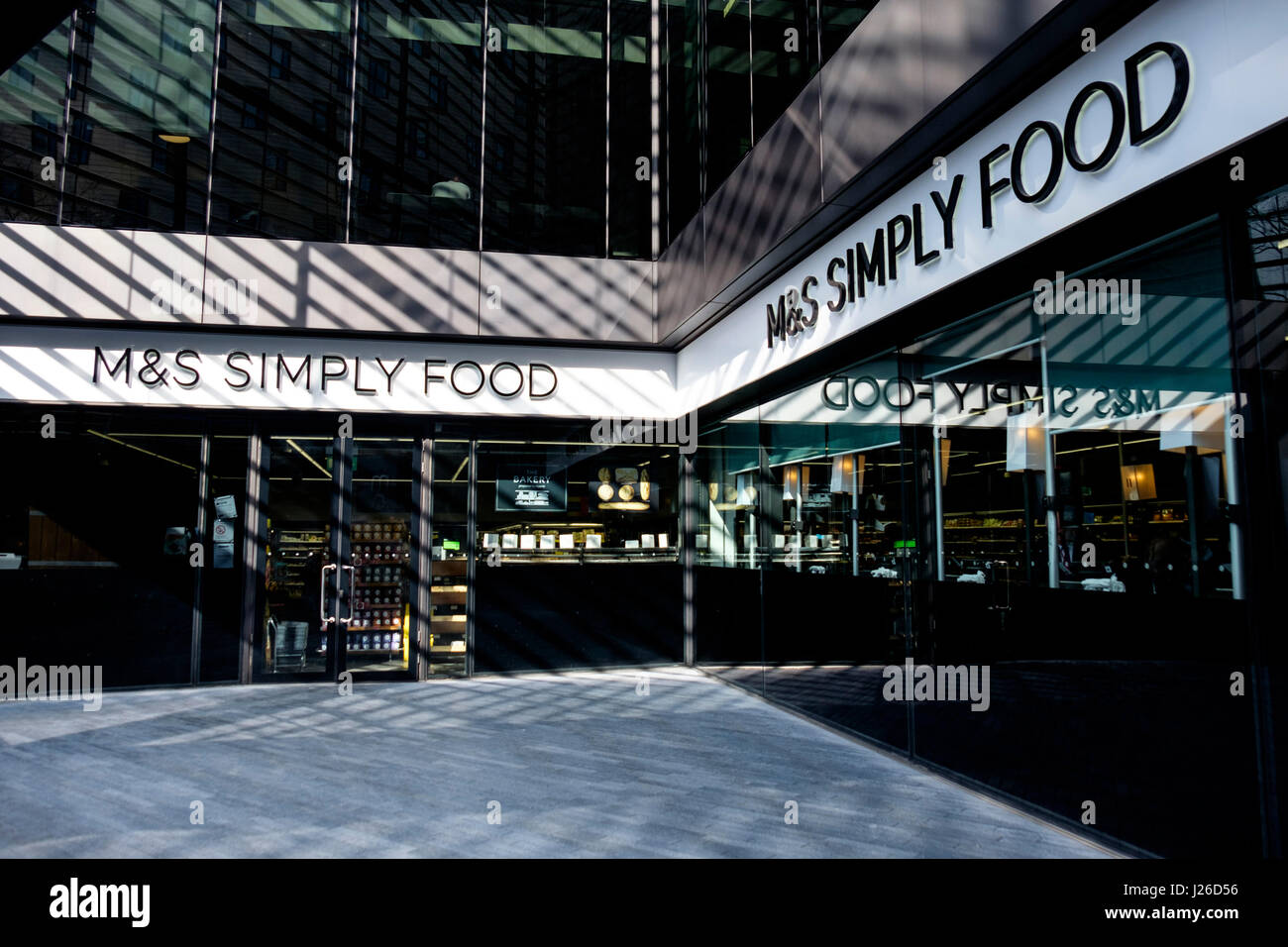 Marks & Spencer M&S Simply Food store, London, England, UK, Europe Stock Photo