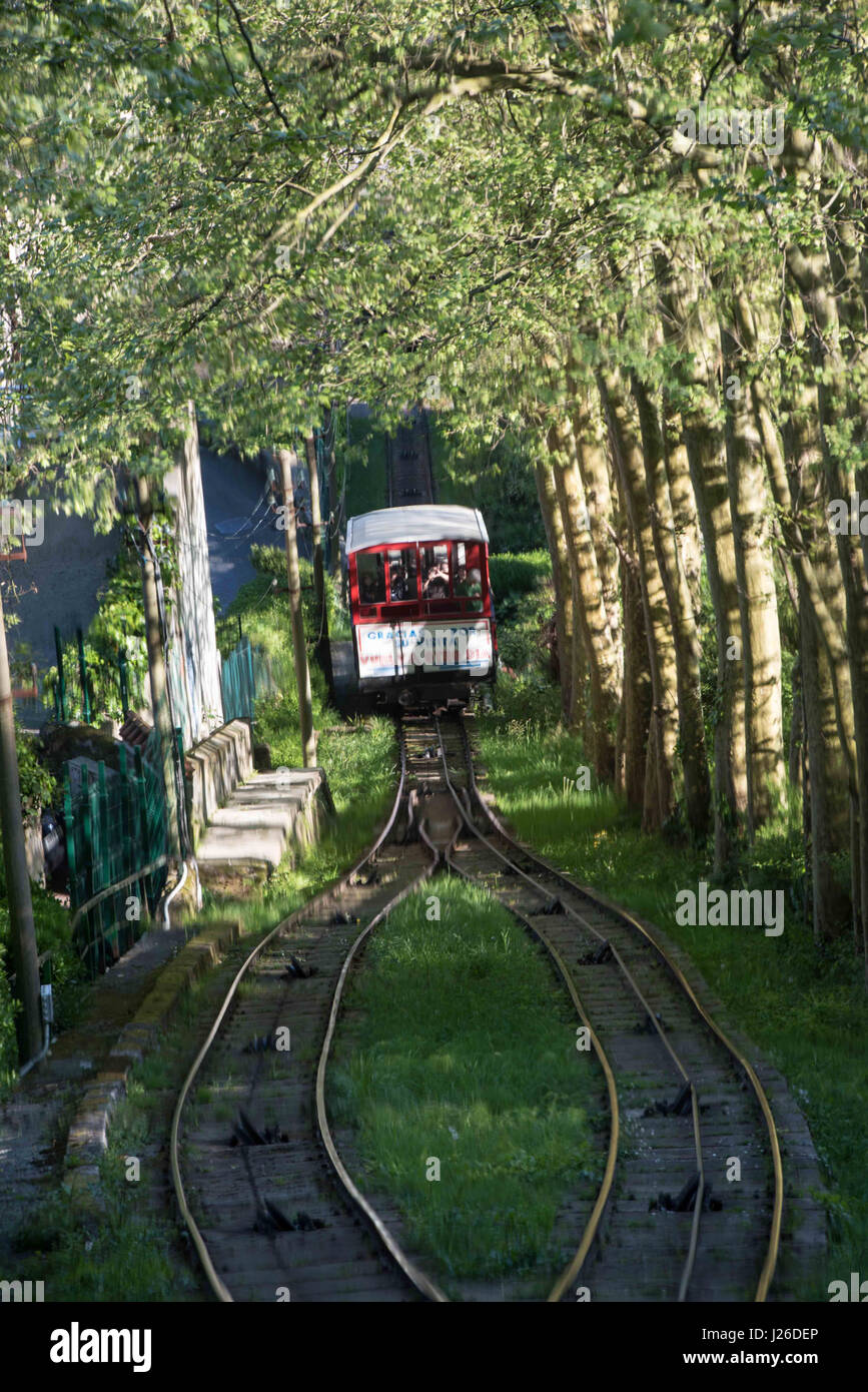 Funiculars using short urban lines to multi-section mountain railways ...