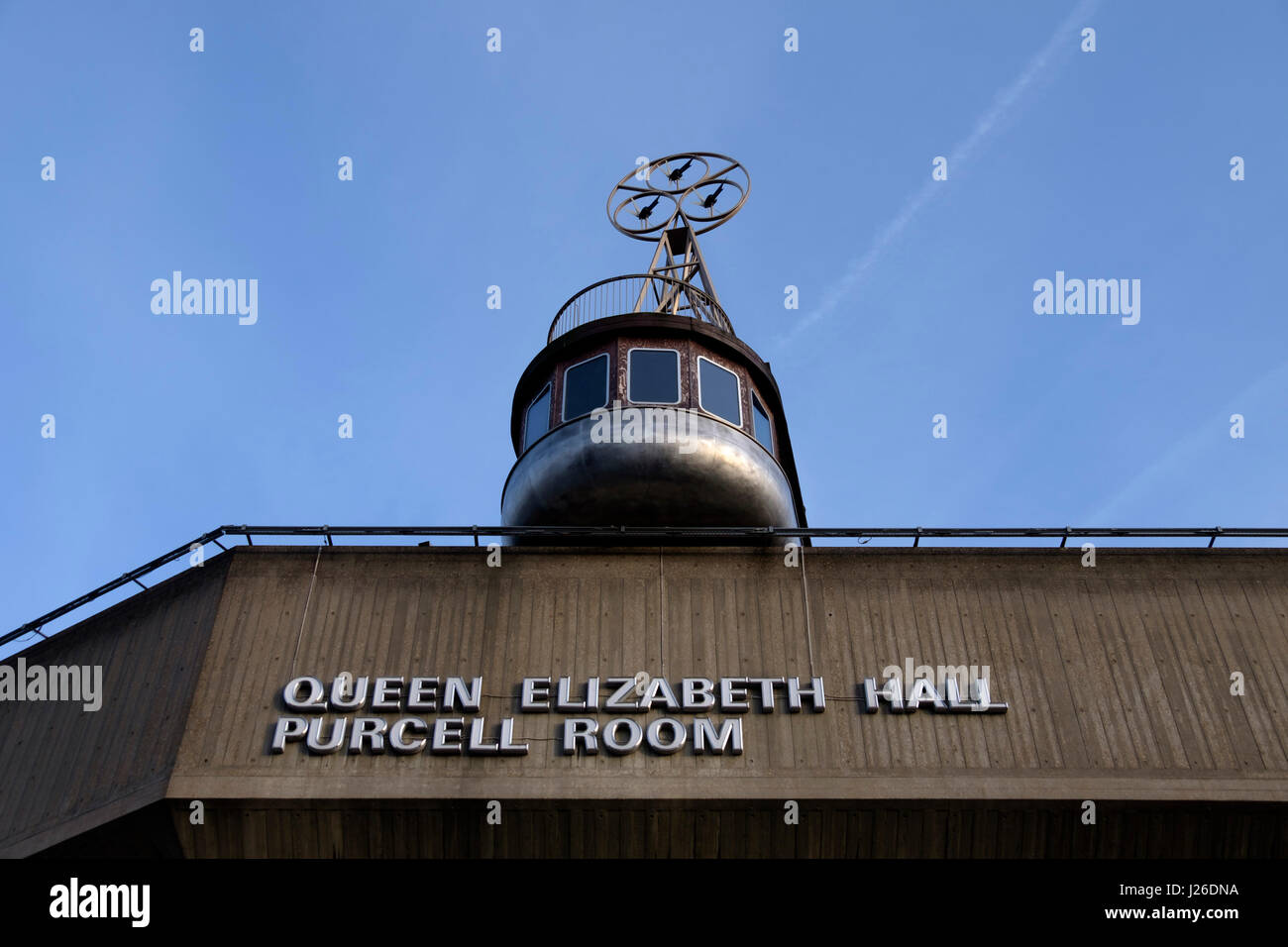 Queen Elizabeth Hall Purcel Room, London Southbank, England, United Kingdom Stock Photo