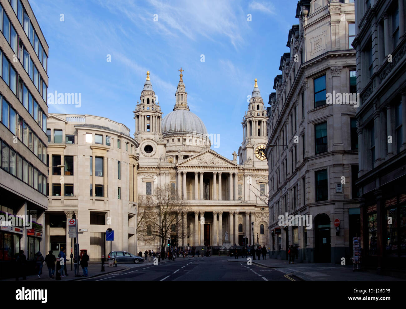 St. Paul's Cathedral in London, England, UK, Europe Stock Photo