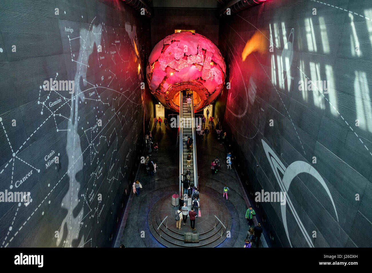 The Earth Galleries at the National History Museum, London, England, UK, Europe Stock Photo