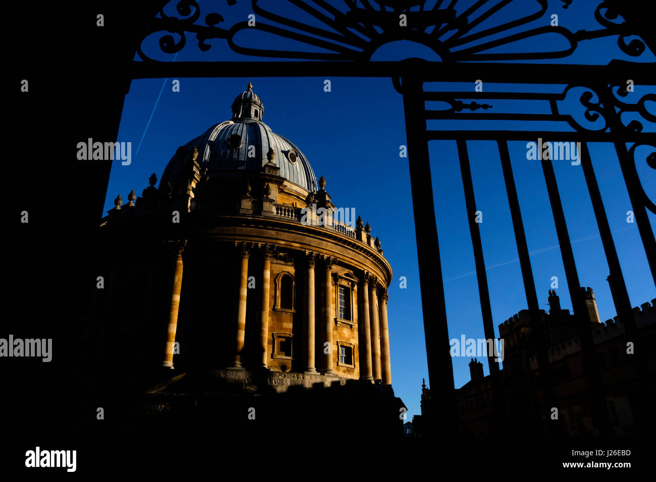 Radcliffe Camera building at Oxford, England, UK Stock Photo