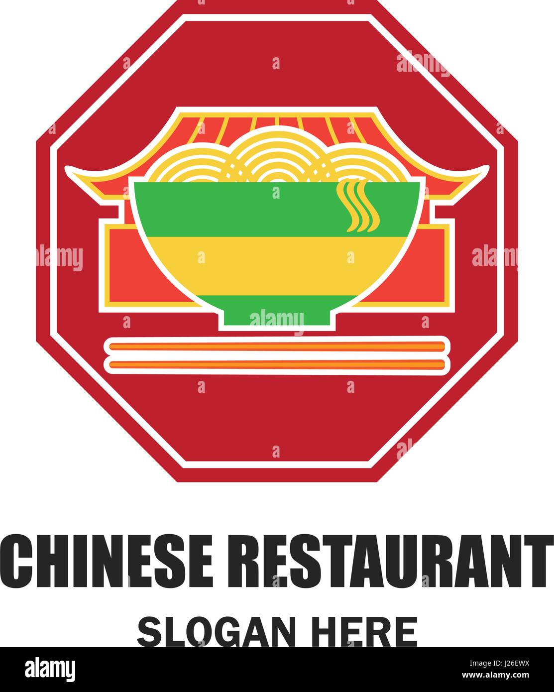 Chinese Restaurant Chinese Food Logo With Text Space For Your