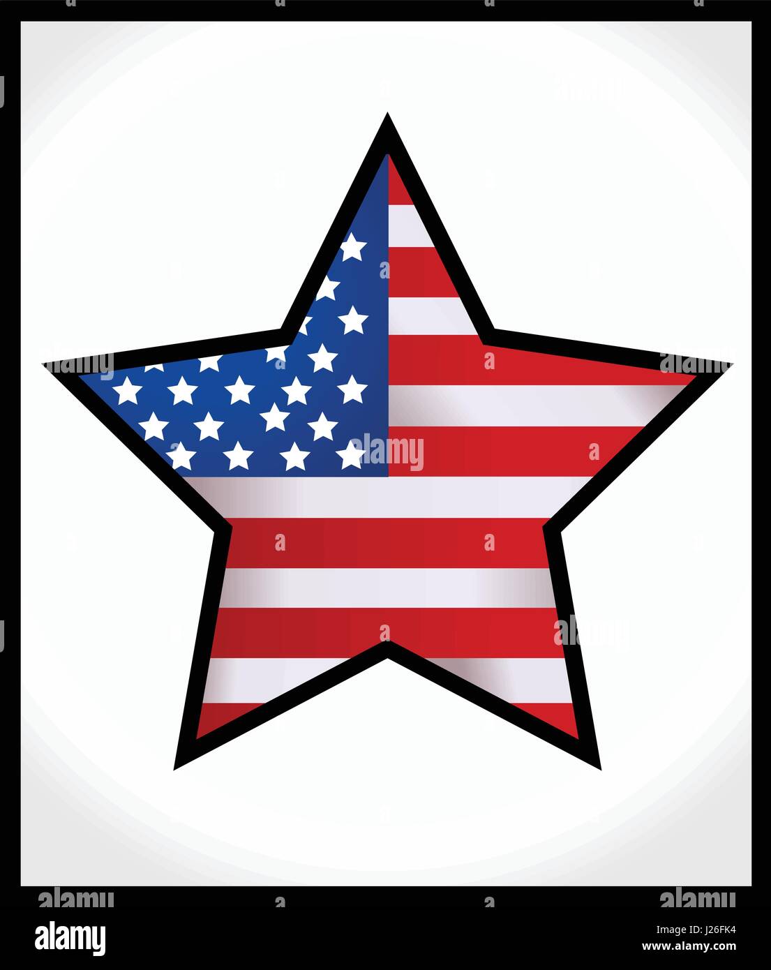 Memorial Day with star Stock Vector Image & Art - Alamy