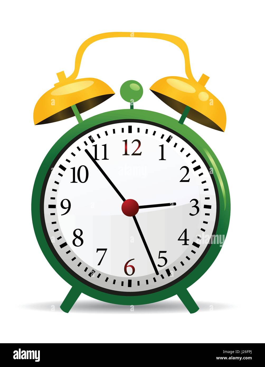 Clock vector illustration Stock Vector