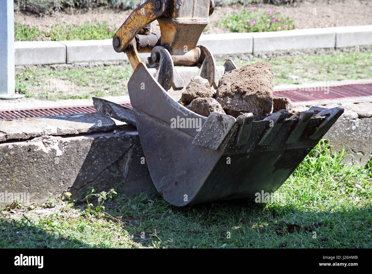 Heavy construction engineering in action,Croatia,Europe,1 Stock Photo