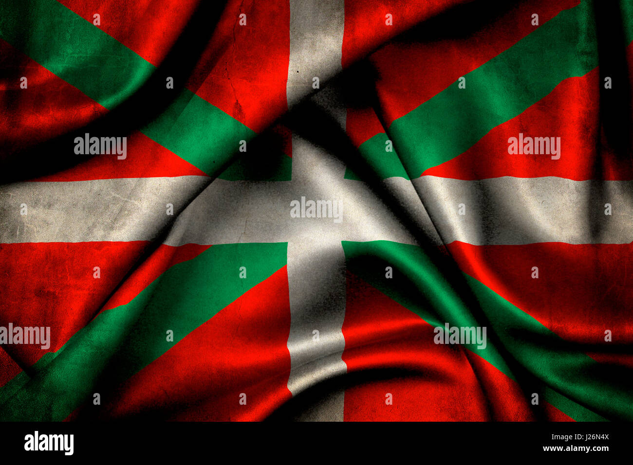 Flag of the Basque Country Stock Photo Alamy