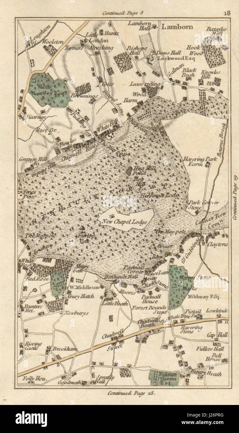 Ilford chigwell row hainault chadwell hires stock photography and