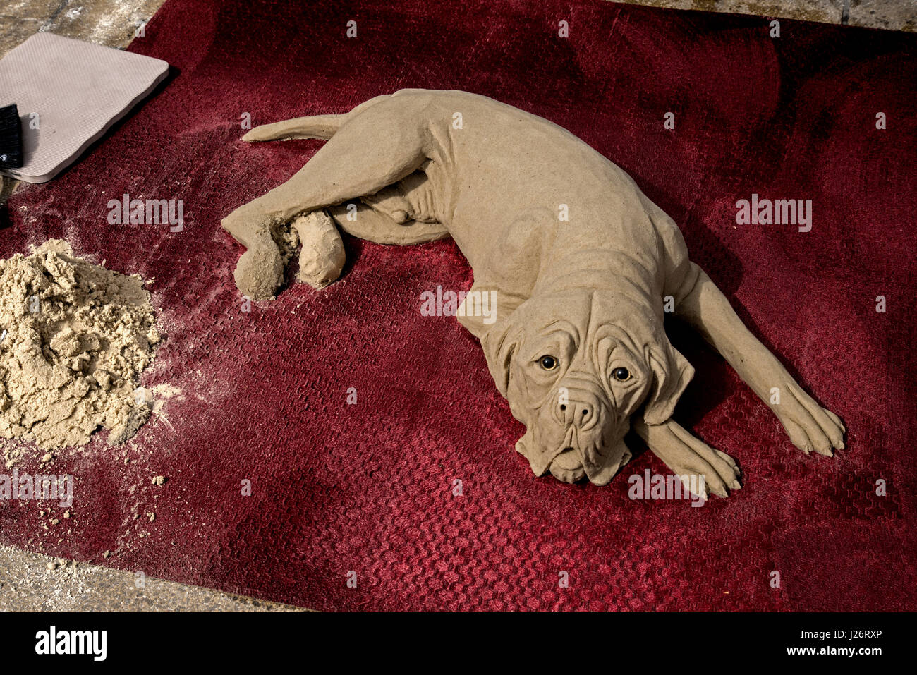 Street sand art hi-res and images - Alamy