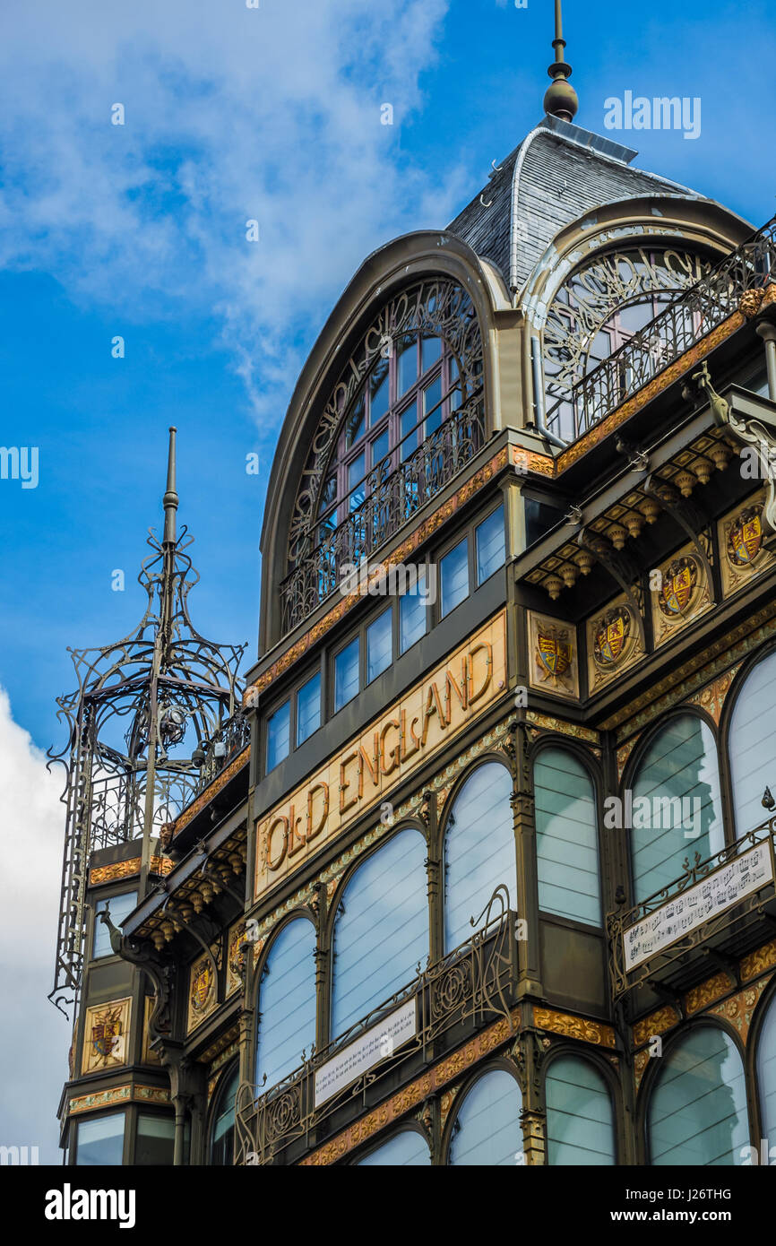 Musical Instruments Museum made from Iron Work in Brussels, Belgium