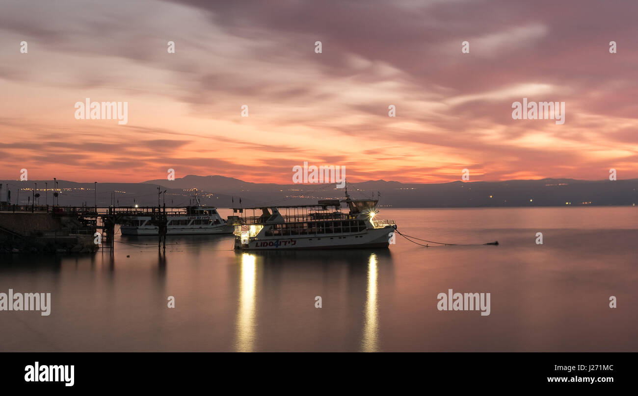 Sea of galilee israel sunrise hi-res stock photography and images - Alamy