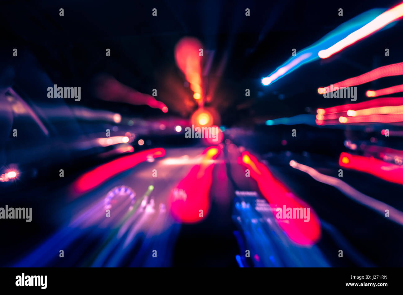 Car with zoom effect hires stock photography and images Alamy