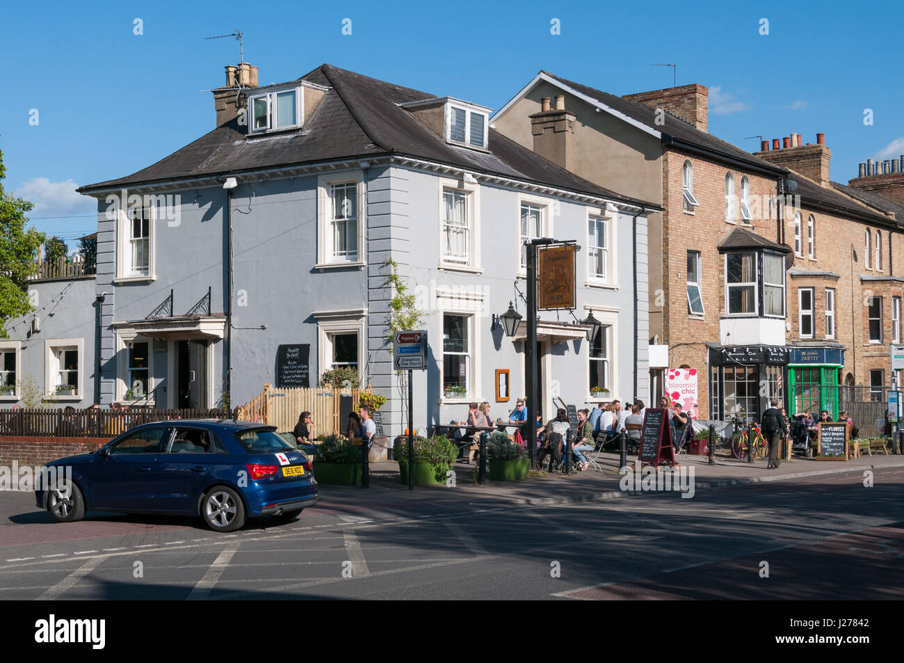 The Magdalen Arms pub, Iffley Road, Oxford, United Kingdom Stock Photo