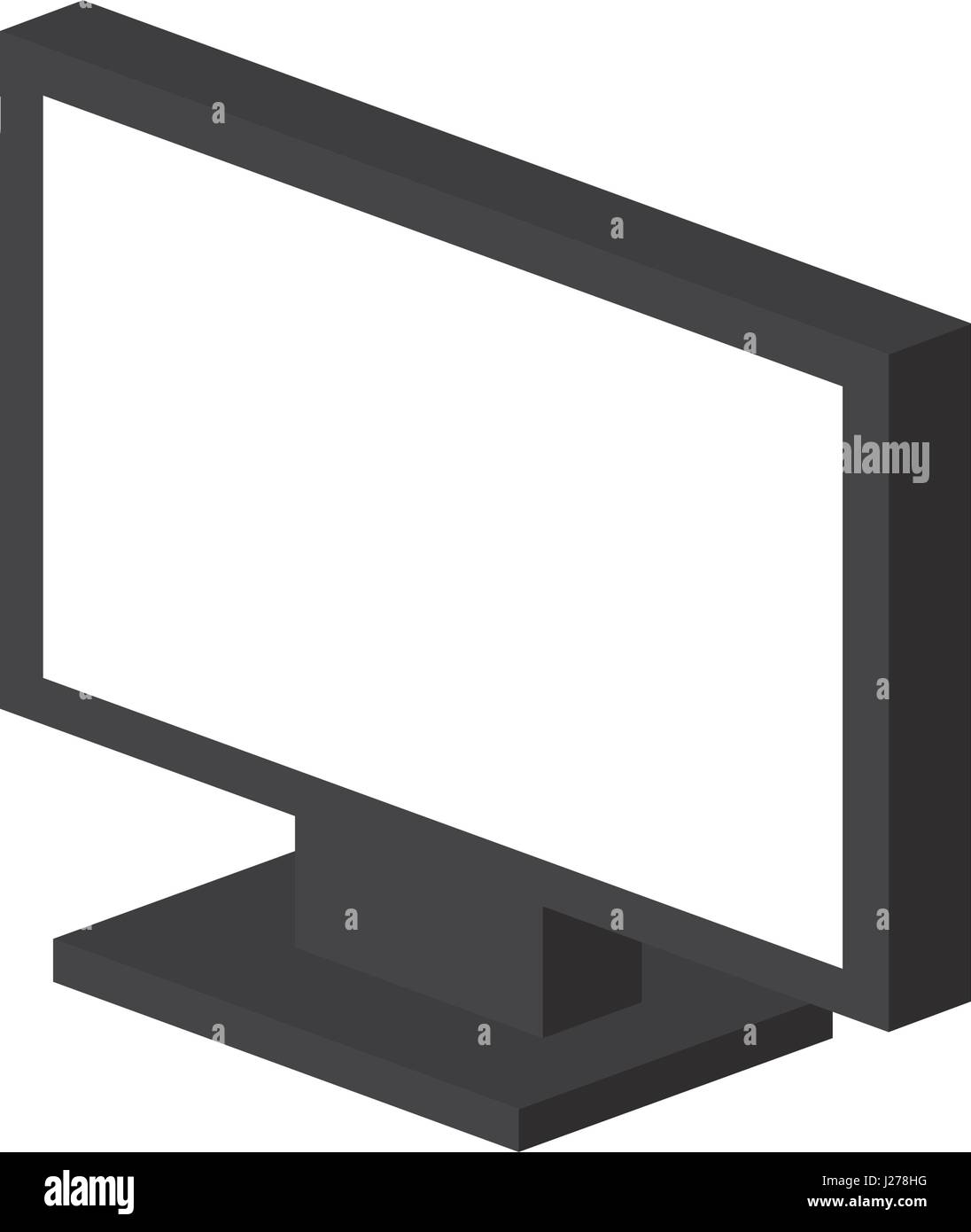 monitor computer isolated icon Stock Vector Image & Art - Alamy