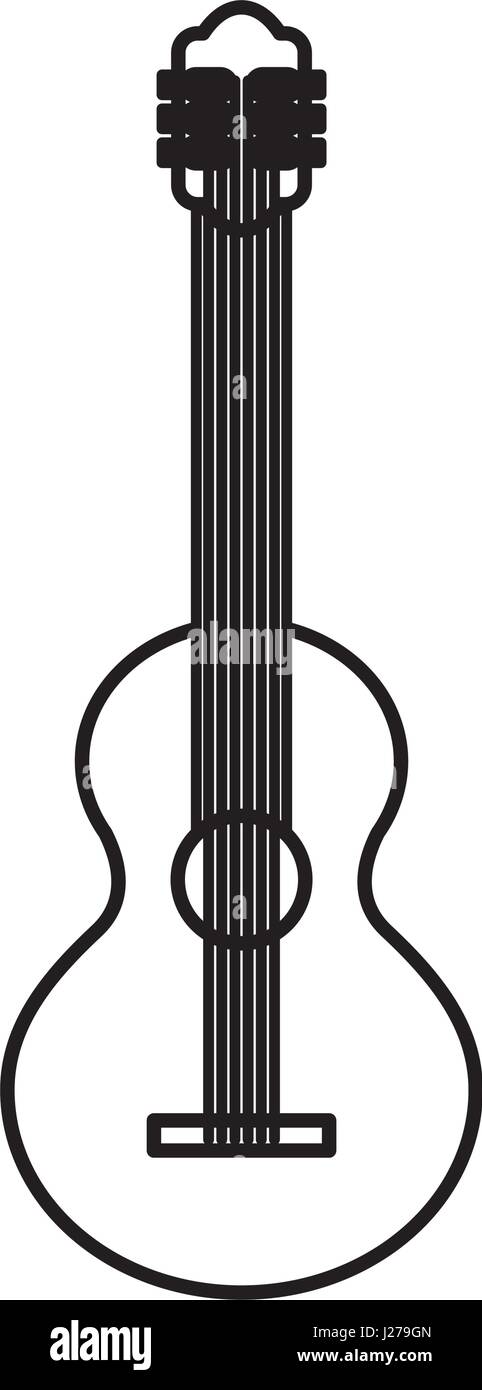 guitar instrument isolated icon Stock Vector Image & Art - Alamy