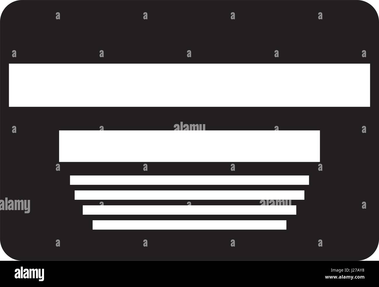 credit card isolated icon Stock Vector Image & Art - Alamy
