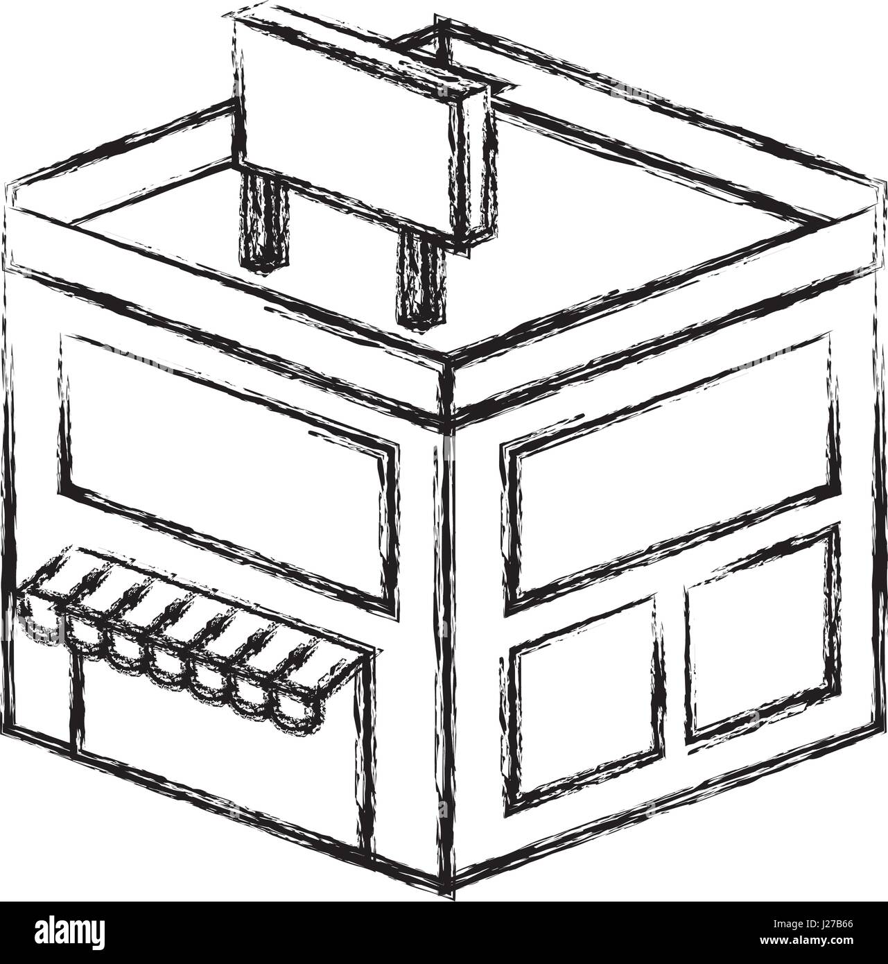 store building isometric icon Stock Vector Image & Art - Alamy