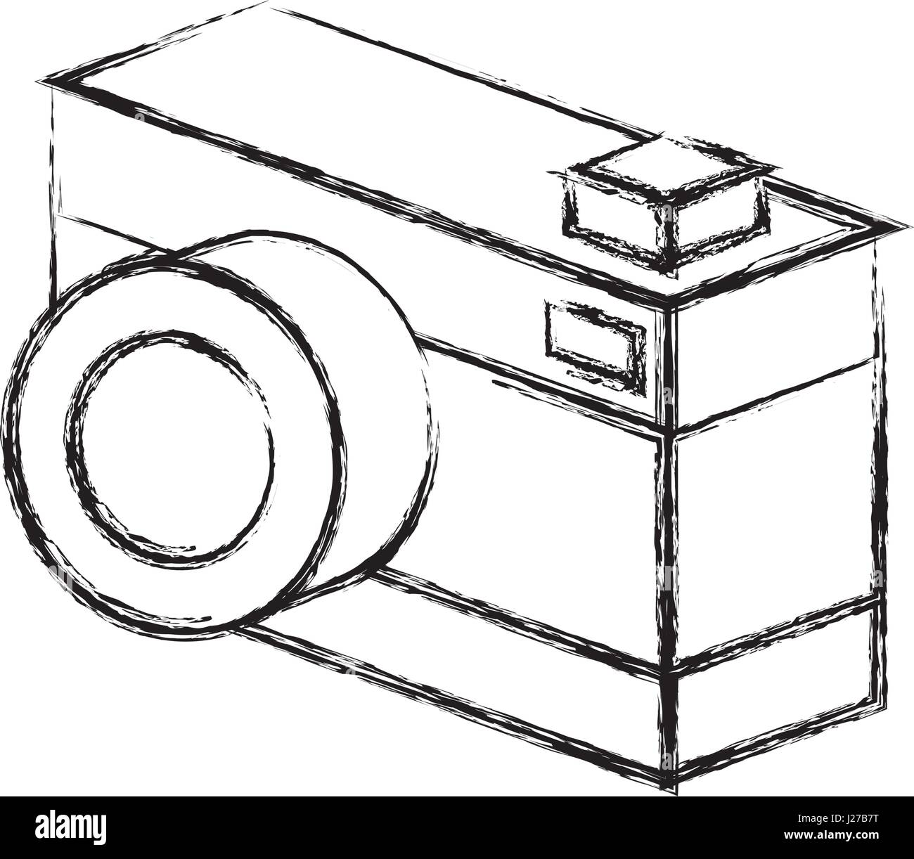 camera photographic isolated icon Stock Vector Image & Art - Alamy