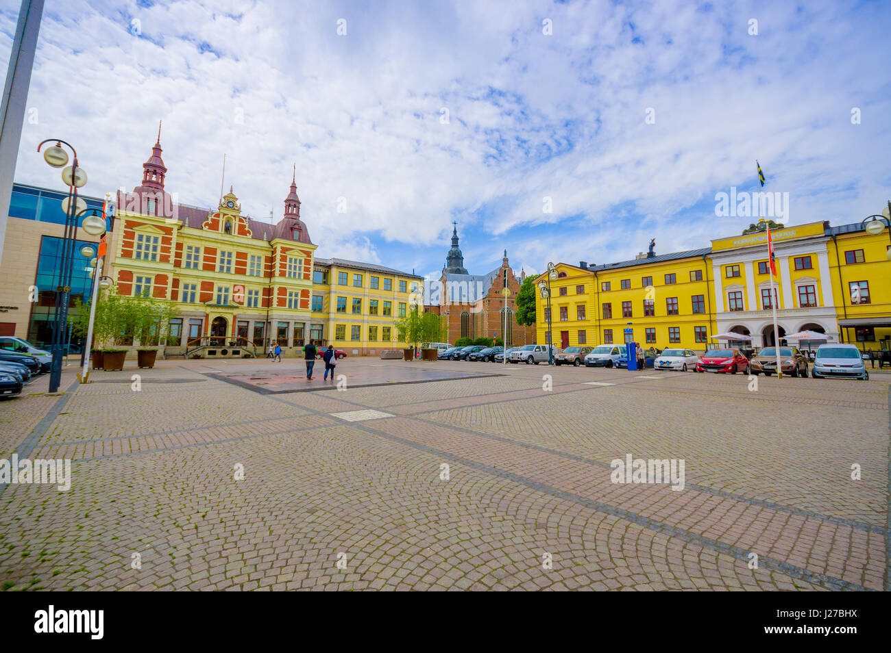 Kristianstad Picturesque City Sweden Stock Photo Alamy