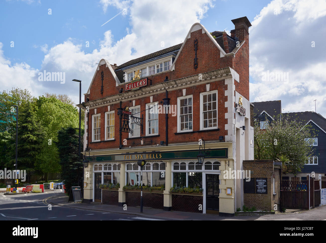 The six bells pub in Brentford Stock Photo