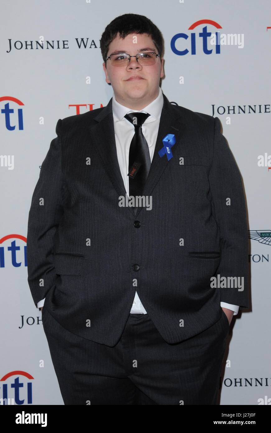 New York, NY, USA. 25th Apr, 2017. Gavin Grimm at arrivals for TIME 100 Gala Dinner 2017, Jazz at Lincoln Center's Frederick P. Rose Hall, New York, NY April 25, 2017. Credit: Kristin Callahan/Everett Collection/Alamy Live News Stock Photo