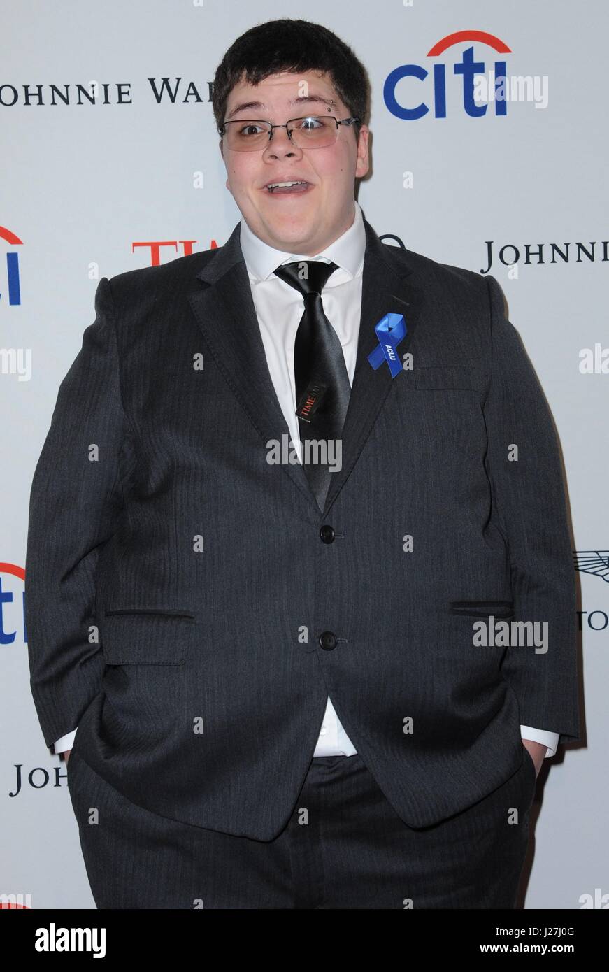 New York, NY, USA. 25th Apr, 2017. Gavin Grimm at arrivals for TIME 100 Gala Dinner 2017, Jazz at Lincoln Center's Frederick P. Rose Hall, New York, NY April 25, 2017. Credit: Kristin Callahan/Everett Collection/Alamy Live News Stock Photo