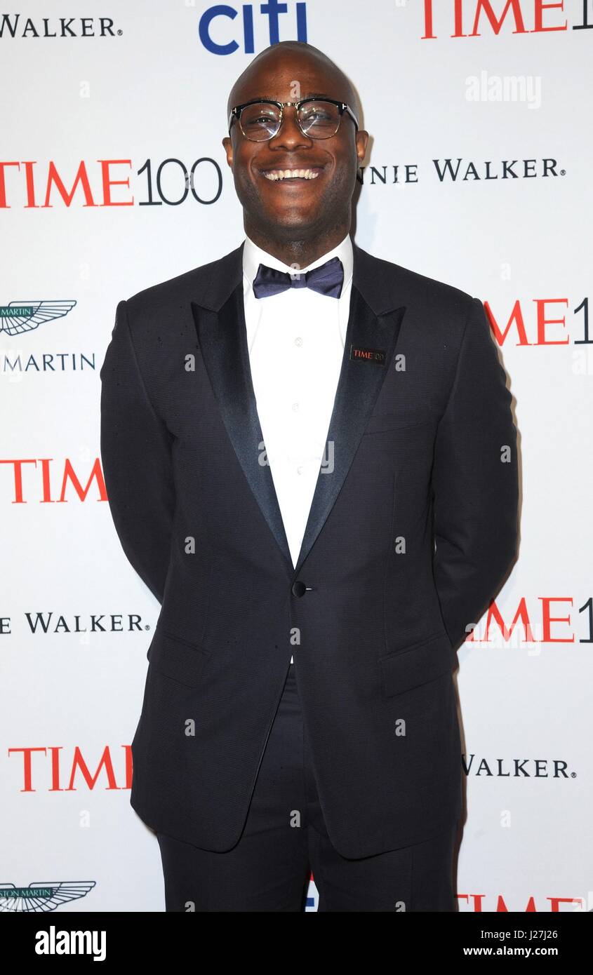 New York, NY, USA. 25th Apr, 2017. Barry Jenkins at arrivals for TIME 100 Gala Dinner 2017, Jazz at Lincoln Center's Frederick P. Rose Hall, New York, NY April 25, 2017. Credit: Kristin Callahan/Everett Collection/Alamy Live News Stock Photo