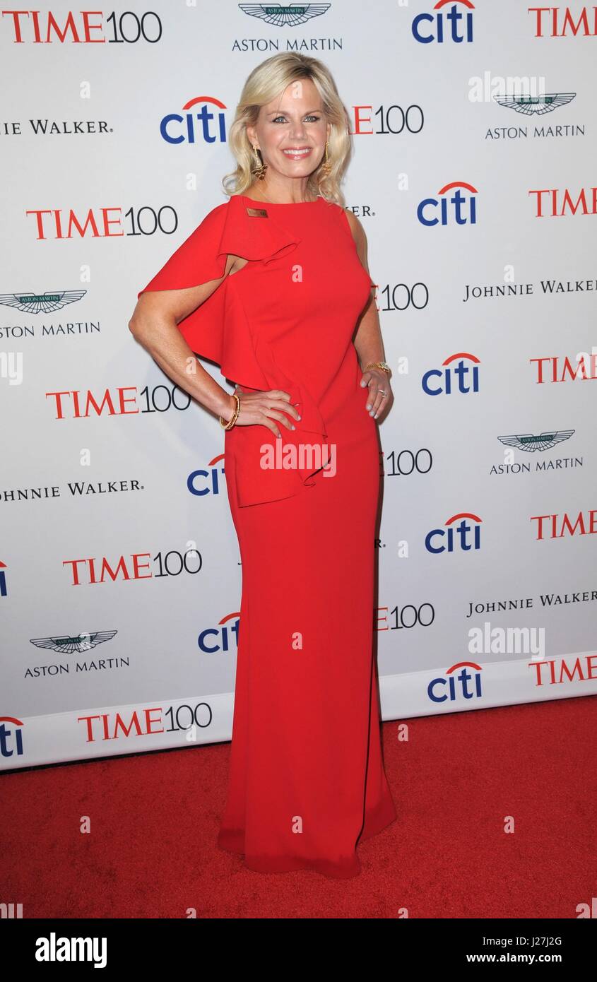 New York, NY, USA. 25th Apr, 2017. Gretchen Carlson at arrivals for TIME 100 Gala Dinner 2017, Jazz at Lincoln Center's Frederick P. Rose Hall, New York, NY April 25, 2017. Credit: Kristin Callahan/Everett Collection/Alamy Live News Stock Photo