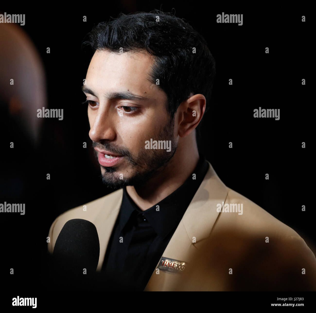 New York, USA. 25th Apr, 2017.  Riz Ahmed attends the 2017 Time 100 Gala at Jazz at Lincoln Center on April 25, 2017 in New York City. Credit: The Photo Access/Alamy Live News Stock Photo