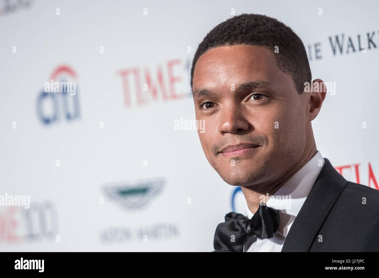 New York, NY, USA. 25th Apr, 2017. Trevor Noah at arrivals for TIME 100 Gala Dinner 2017, Jazz at Lincoln Center's Frederick P. Rose Hall, New York, NY April 25, 2017. Credit: Steven Ferdman/Everett Collection/Alamy Live News Stock Photo