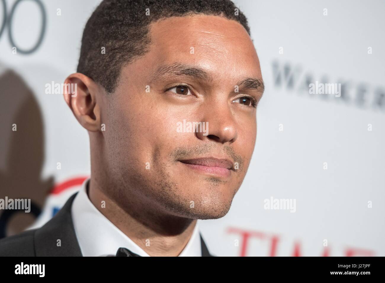 New York, NY, USA. 25th Apr, 2017. Trevor Noah at arrivals for TIME 100 Gala Dinner 2017, Jazz at Lincoln Center's Frederick P. Rose Hall, New York, NY April 25, 2017. Credit: Steven Ferdman/Everett Collection/Alamy Live News Stock Photo