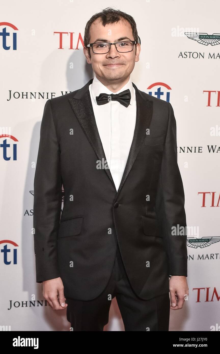New York, NY, USA. 25th Apr, 2017. Demis Hassabis at arrivals for TIME 100 Gala Dinner 2017, Jazz at Lincoln Center's Frederick P. Rose Hall, New York, NY April 25, 2017. Credit: Steven Ferdman/Everett Collection/Alamy Live News Stock Photo
