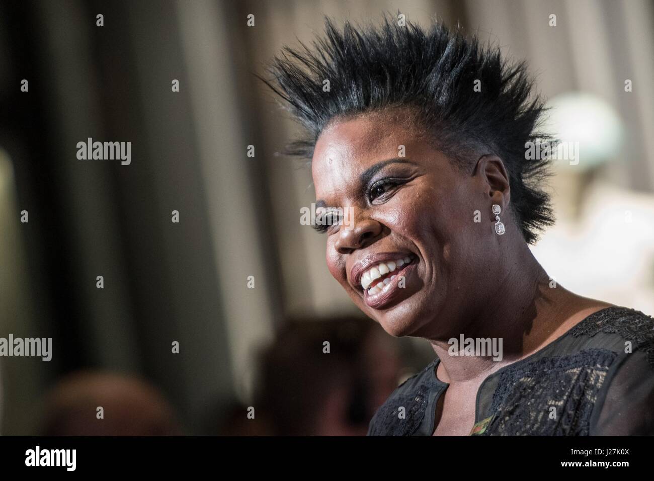 New York, NY, USA. 25th Apr, 2017. Leslie Jones at arrivals for TIME 100 Gala Dinner 2017, Jazz at Lincoln Center's Frederick P. Rose Hall, New York, NY April 25, 2017. Credit: Steven Ferdman/Everett Collection/Alamy Live News Stock Photo