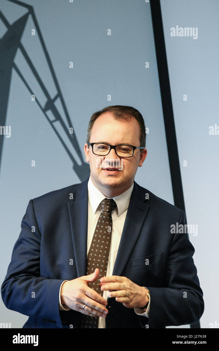 Gdansk Poland 16th May 2017 Polish Ombudsman Adam Bodnar Is Seen Stock Photo Alamy