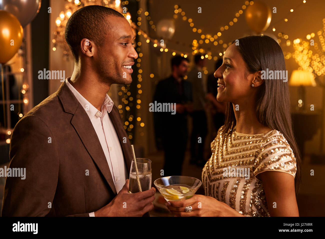 African american couple enjoy hi-res stock photography and images - Alamy