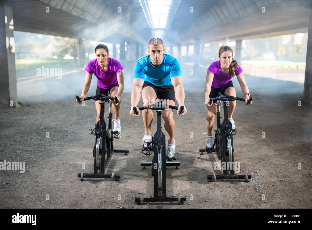 Spin Bike High Resolution Stock Photography and Images Alamy