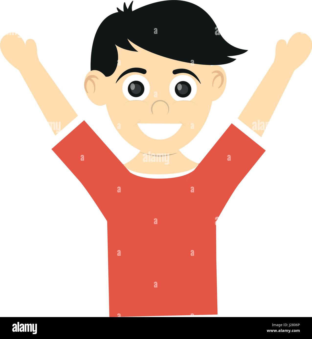 happy smiling boy icon image Stock Vector Image & Art - Alamy